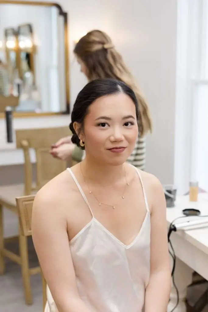 getting ready. The Ivy House, Kalamazoo wedding photographer