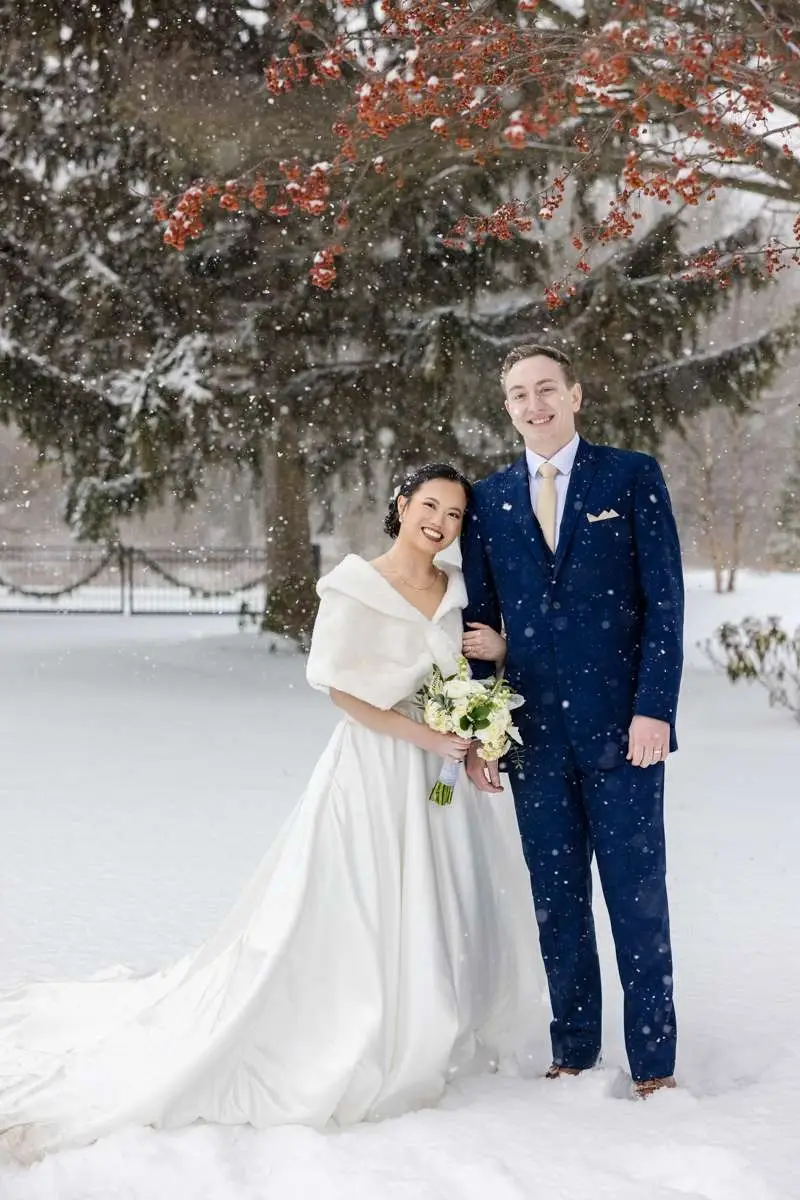 Couple photos at The Ivy House, Kalamazoo wedding photographer