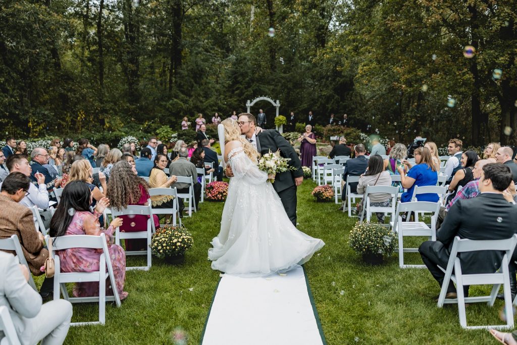 Garden wedding at Post Family Farm photographed by Andy Krieger of Inspired Media