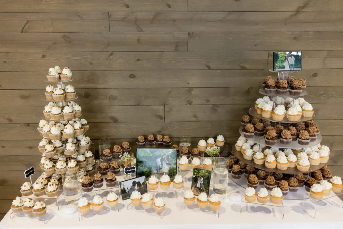 Cupcakes at The Lodge at Camp Red Cedar photographed by Andy Krieger from Inspired Media